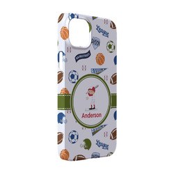 Sports iPhone Case - Plastic - iPhone 14 (Personalized)