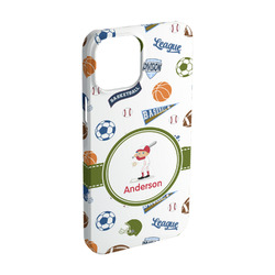 Sports iPhone Case - Plastic - iPhone 15 (Personalized)