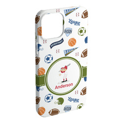 Sports iPhone Case - Plastic (Personalized)