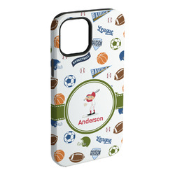 Sports iPhone Case - Rubber Lined - iPhone 15 Pro Max (Personalized)