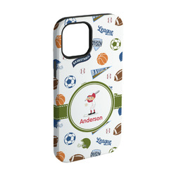Sports iPhone Case - Rubber Lined - iPhone 15 Pro (Personalized)