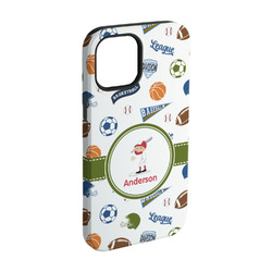 Sports iPhone Case - Rubber Lined - iPhone 15 (Personalized)
