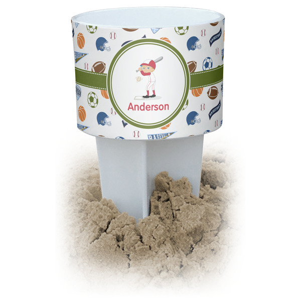 Custom Sports Beach Spiker Drink Holder (Personalized)