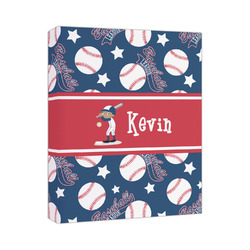 Baseball Canvas Print - 11x14 (Personalized)