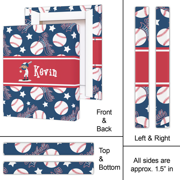 Baseball 11x14 - Canvas Print - Approval