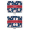 Baseball 12" Drum Lampshade - APPROVAL (Fabric)