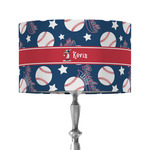 Baseball 12" Drum Lamp Shade - Fabric (Personalized)