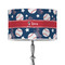 Baseball 12" Drum Lamp Shade - Poly-film (Personalized)
