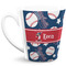 Baseball 12 Oz Latte Mug - Front Full
