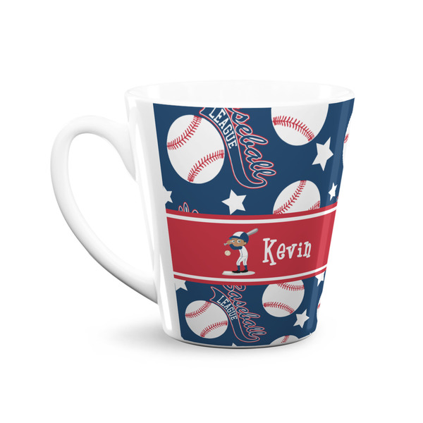 Baseball 12 Oz Latte Mug - Front