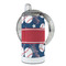 Baseball 12 oz Stainless Steel Sippy Cups - FULL (back angle)