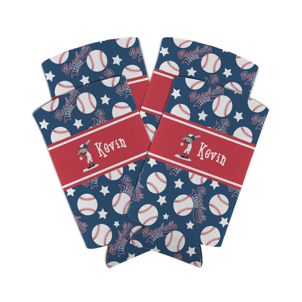 Baseball 12oz Tall Can Sleeve - Set of 4 - MAIN