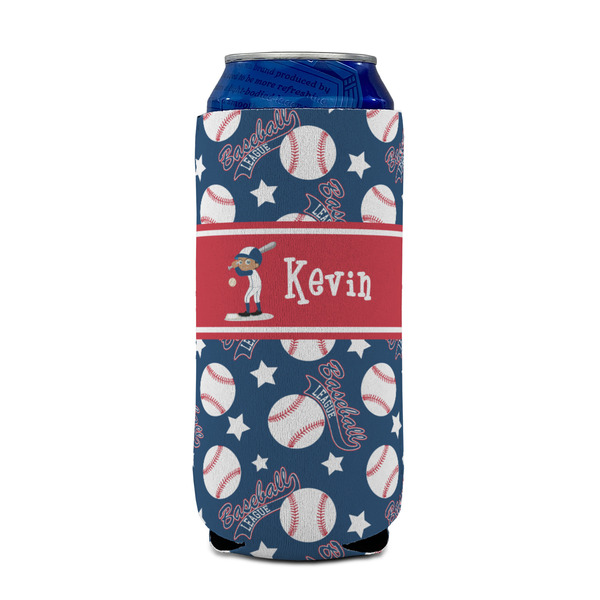 Baseball 16oz Can Sleeve - FRONT (on can)