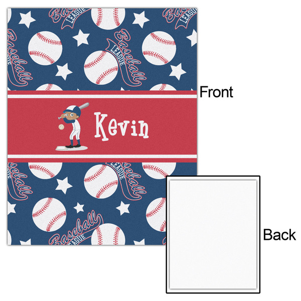 Baseball 16x20 - Matte Poster - Front & Back