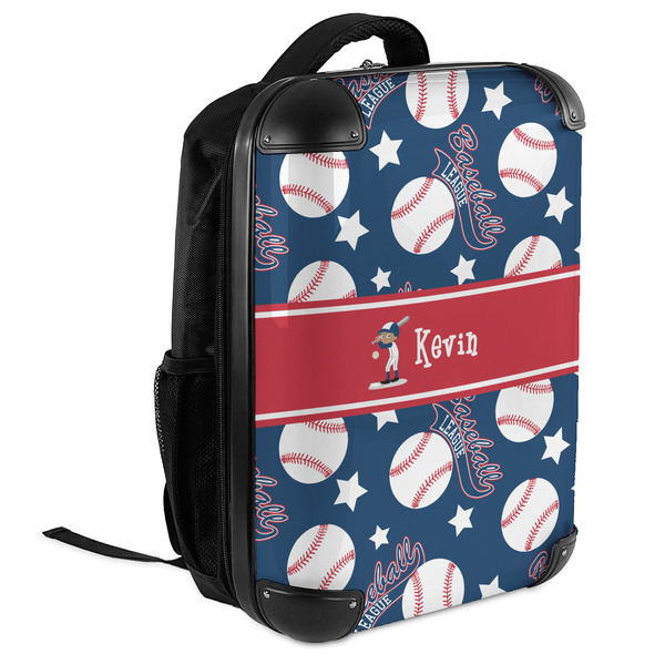 Baseball 18" Hard Shell Backpacks - ANGLED VIEW
