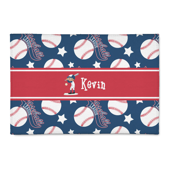 Custom Baseball Patio Rug (Personalized)