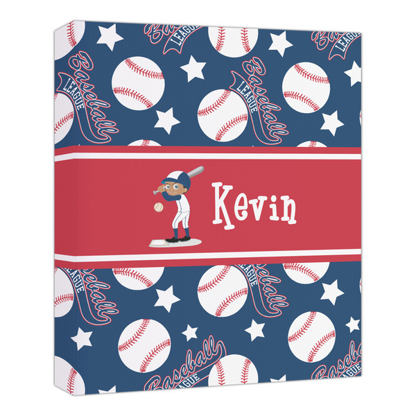 Custom Baseball Canvas Print - 20x24 (Personalized)