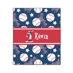 Baseball Wood Print - 20x24 (Personalized)