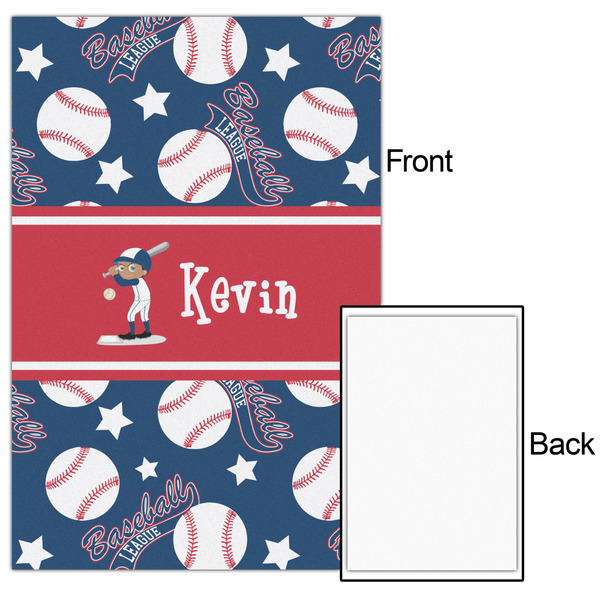 Baseball 20x30 - Matte Poster - Front & Back