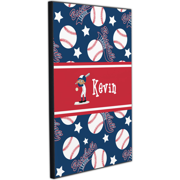 Baseball 20x30 Wood Print - Angle View