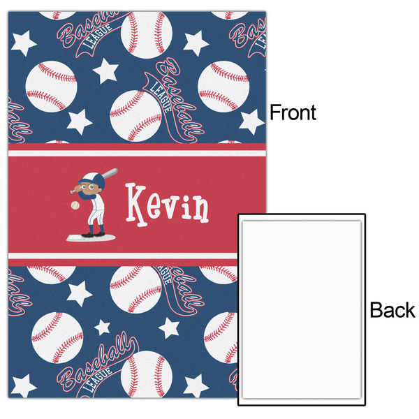 Baseball 24x36 - Matte Poster - Front & Back
