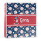 Baseball 3-Ring Binder - 1 inch (Personalized)