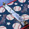 Baseball 3 Ring Binders - Full Wrap - 1" - DETAIL