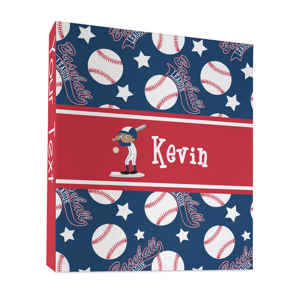 Custom Baseball 3 Ring Binder - Full Wrap - 1" (Personalized)