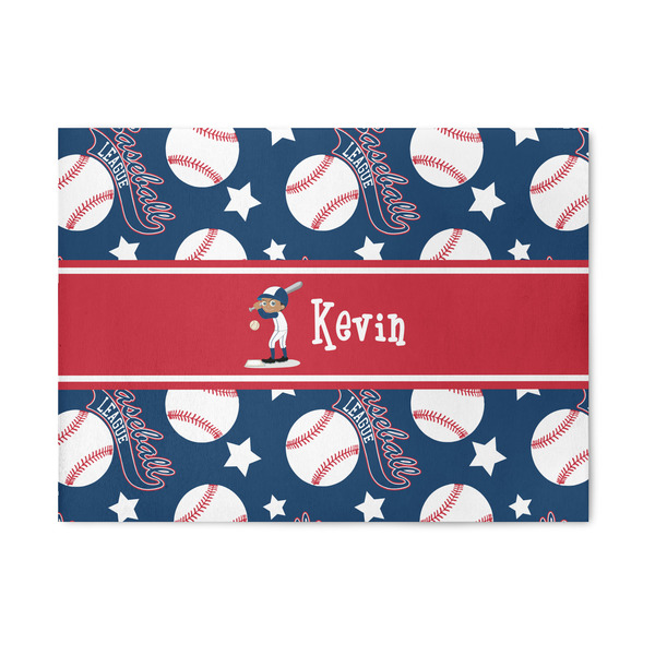 Custom Baseball Area Rug (Personalized)