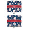 Baseball 8" Drum Lampshade - APPROVAL (Fabric)