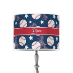 Baseball 8" Drum Lamp Shade - Poly-film (Personalized)