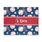 Baseball 8' x 10' Indoor Area Rug (Personalized)