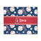 Baseball 8' x 10' Patio Rug (Personalized)