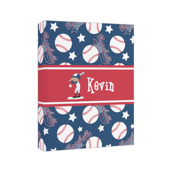 Baseball 8x10 - Canvas Print - Angled View