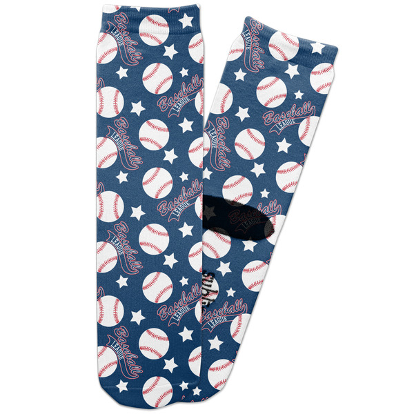 Custom Baseball Adult Crew Socks