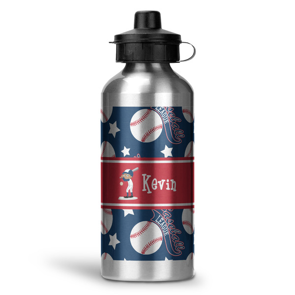 Custom Baseball Water Bottles - 20 oz - Aluminum (Personalized)