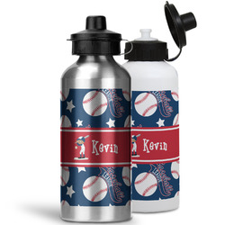 Baseball Water Bottles - 20 oz - Aluminum (Personalized)