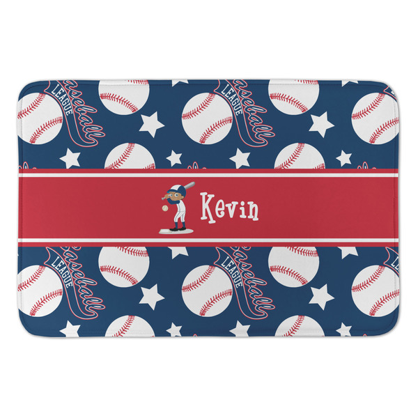 Custom Baseball Anti-Fatigue Kitchen Mat (Personalized)