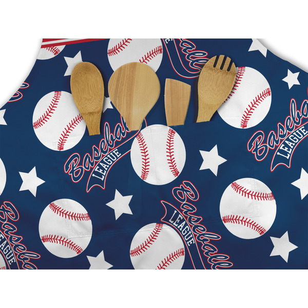 Baseball Apron - Pocket Detail with Props