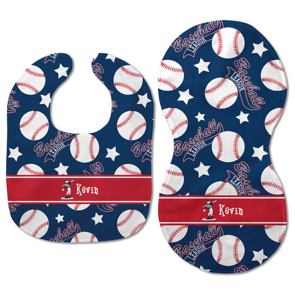 Baseball Baby Bib & Burp Set - Approval (new bib & burp)