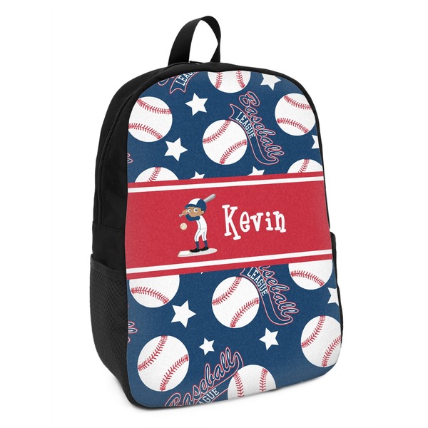 Custom Baseball Kids Backpack (Personalized)