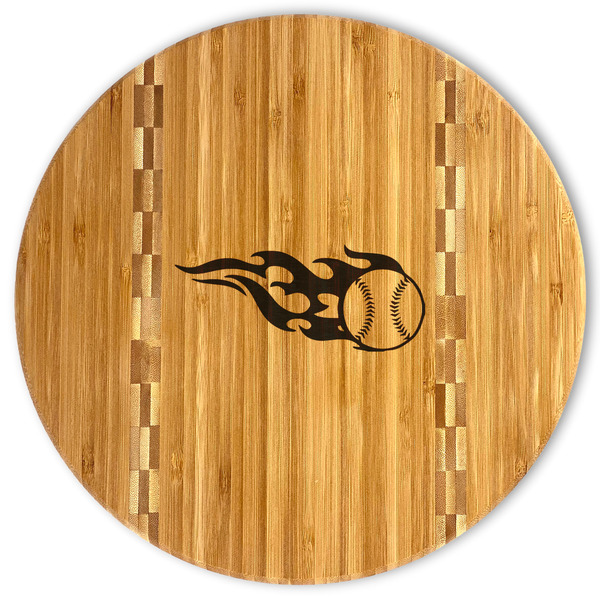 Custom Baseball Bamboo Cutting Board