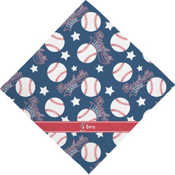 Baseball Dog Bandana Scarf w/ Name or Text