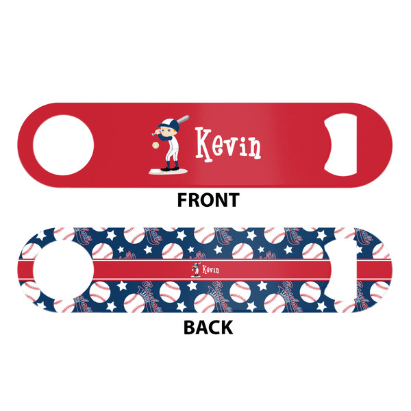 Baseball Bar Bottle Opener - White - Approval