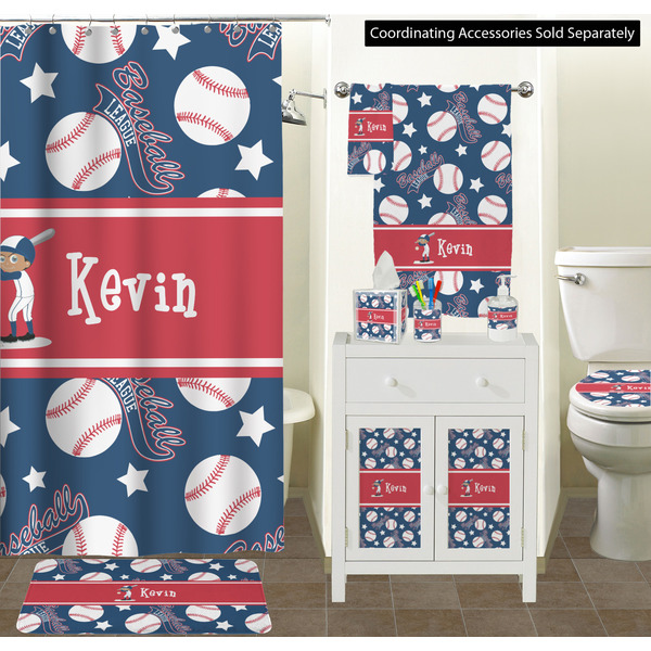 Baseball Bathroom Scene