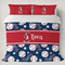 Baseball Duvet Cover Set - King (Personalized)