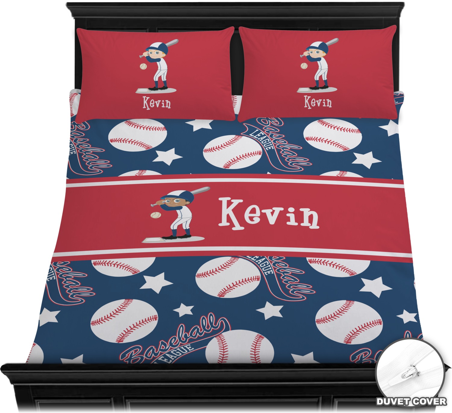 Baseball Duvet Covers Personalized Youcustomizeit
