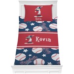 Baseball Comforter Set - Twin (Personalized)