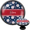 Baseball Cabinet Knob (Black) (Personalized)
