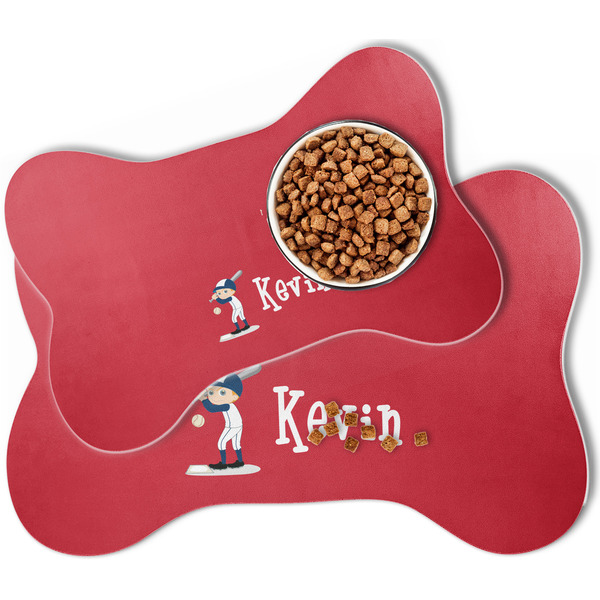 Baseball Bone Shaped Dog Mats - MAIN